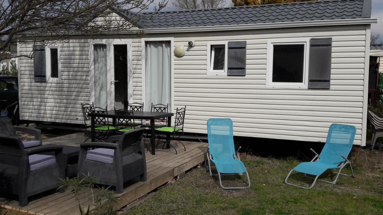 Mobil Home Recent Clim 3Ch Camping3* Piscine Аржель-сюр-Мер Экстерьер фото